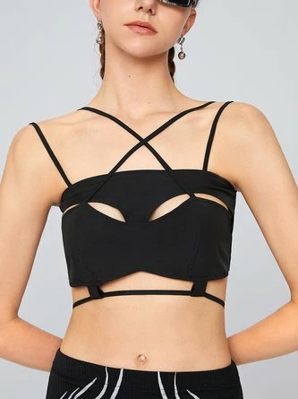 Kollyy Black Top Tank Top & Cami 4 Kollyy Black Top Tank Top & Cami - Image 4