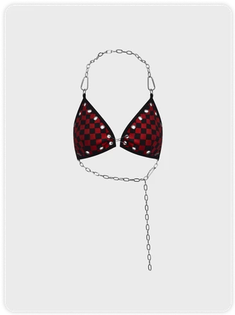 Kollyy Black Red Top Tank Top & Cami 8 Kollyy Black Red Top Tank Top & Cami - Image 8