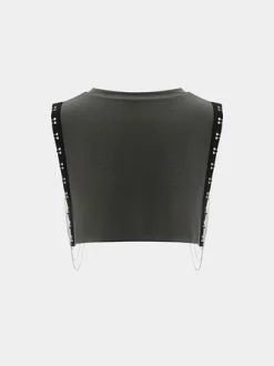 Kollyy Vintage Gray Top Women Top -Tops Sales 00da7f4399c49596e49f7347024efdf8