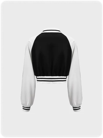 Kollyy Edgy Black Star Patchwork Top Outwear 4 Kollyy Edgy Black Star Patchwork Top Outwear - Image 4