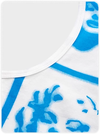 Kollyy Casual Blue Top Tank Top & Cami 2 Kollyy Casual Blue Top Tank Top & Cami - Image 2