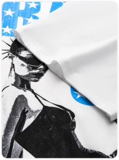 Kollyy Street White Top T-Shirt -Tops Sales 01dc128bfa46fe91b611216bcb9d9ad1