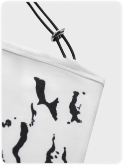 Kollyy Punk White Top Tank Top & Cami -Tops Sales 0209e11717d15b86daf18a5baa6f7b28