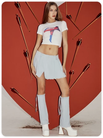 Kollyy Y2k White Body Print Top T-Shirt 5 Kollyy Y2k White Body Print Top T-Shirt - Image 5