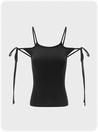 Kollyy Black Top Tank Top & Cami 1 Kollyy Black Top Tank Top & Cami