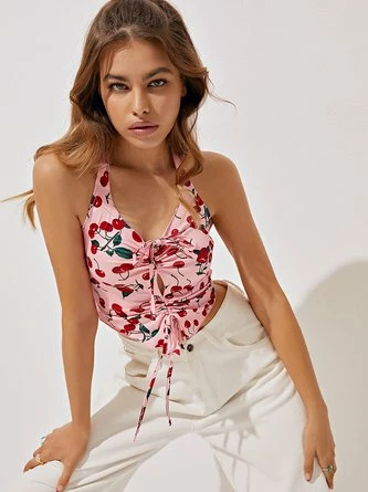 Kollyy Pink Top Tank Top & Cami 1 Kollyy Pink Top Tank Top & Cami