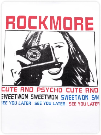 Kollyy Street White Figure Letter Top T-Shirt 2 Kollyy Street White Figure Letter Top T-Shirt - Image 2