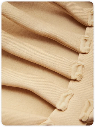 Kollyy Street Apricot Skeleton Cut Out Hooded Top Hoodie & Sweatshirt 2 Kollyy Street Apricot Skeleton Cut Out Hooded Top Hoodie & Sweatshirt - Image 2