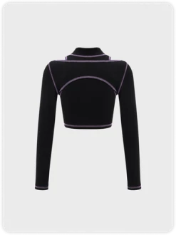 Kollyy Street Black Tiered Design Cut Out Halloween Top T-Shirt -Tops Sales 067bce727d289d89b6025cc4f9c77c14