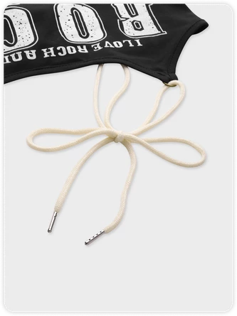 Kollyy Black Top Tank Top & Cami 2 Kollyy Black Top Tank Top & Cami - Image 2