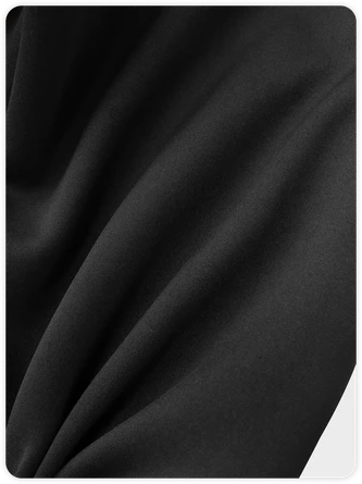 Kollyy Edgy Black Deconstructed Top Hoodie & Sweatshirt 6 Kollyy Edgy Black Deconstructed Top Hoodie & Sweatshirt - Image 6