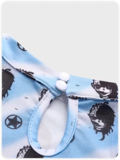 Kollyy Punk Blue Skull Tiered Design Cut Out Halloween Top T-Shirt 7 Kollyy Punk Blue Skull Tiered Design Cut Out Halloween Top T-Shirt -Tops Sales 08e264fff47a0cfeea1333800b6e4b1f