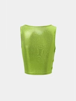 Kollyy Green Top Tank Top & Cami -Tops Sales 0a2e971f81d058ab2254687d1e73b837