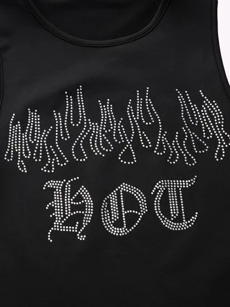 Kollyy Fashion Black Top Tank Top & Cami 3 Kollyy Fashion Black Top Tank Top & Cami - Image 3