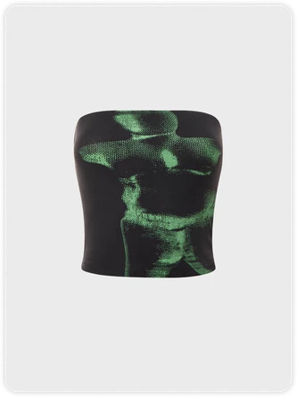 Kollyy Vacation Black Abstract Neon Top Tank Top & Cami 1 Kollyy Vacation Black Abstract Neon Top Tank Top & Cami