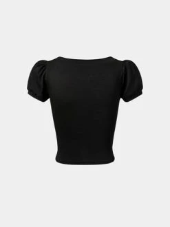 Kollyy Vintage Black Top T-Shirt -Tops Sales 0bc65162eae5a41f1d12fadc1b2405fc