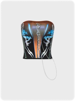 Kollyy Orange Top Tank Top & Cami