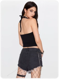 Kollyy Street Black Top Tank Top & Cami -Tops Sales 0cd7feaf6d293c9ae898a4a12ec20997