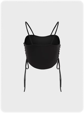 Kollyy Black Top Tank Top & Cami 8 Kollyy Black Top Tank Top & Cami - Image 8