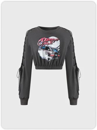 Kollyy Hippie Gray Top Hoodie & Sweatshirt 1 Kollyy Hippie Gray Top Hoodie & Sweatshirt