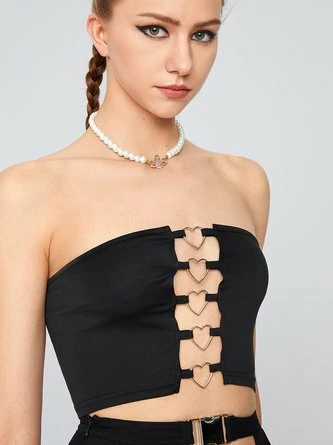 Kollyy Black Top Tank Top & Cami 5 Kollyy Black Top Tank Top & Cami - Image 5