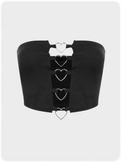 Kollyy Black Top Tank Top & Cami