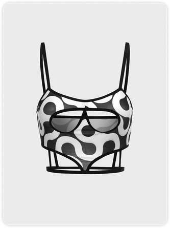 Kollyy White Top Tank Top & Cami 9 Kollyy White Top Tank Top & Cami - Image 9