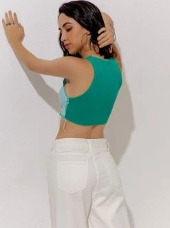 Kollyy Sweet Green Top Tank Top & Cami 9 Kollyy Sweet Green Top Tank Top & Cami -Tops Sales 1323d96f056109d9c1350ba948ff2736