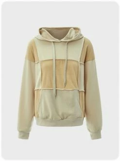 Kollyy Vintage Light Coffee Top Hoodie & Sweatshirt