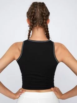 Kollyy Casual Black Top Tank Top & Cami -Tops Sales 13a25b48d747cf6f6a2c745bd6a7338f