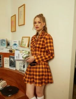 Kollyy Casual Grid Top Outwear 6 Kollyy Casual Grid Top Outwear -Tops Sales 13f4db0e5e05bcde20fef6afc6bf5e58