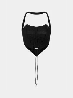 Kollyy Black Top Tank Top & Cami