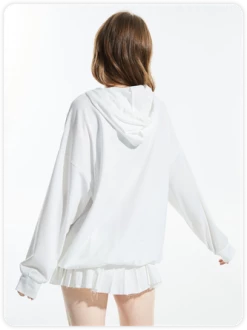 Kollyy Y2K White Abstract Oversized Back To School Top Hoodie & Sweatshirt -Tops Sales 155ce68e2d45d3ebd9e1ba0049f0122b