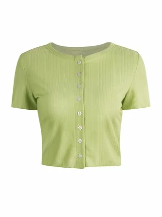 Kollyy Sweet Green Top T-Shirt 2 Kollyy Sweet Green Top T-Shirt - Image 2