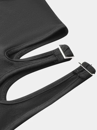 Kollyy Black Cut Out Asymmetrical Design Slim Top T-Shirt 5 Kollyy Black Cut Out Asymmetrical Design Slim Top T-Shirt - Image 5