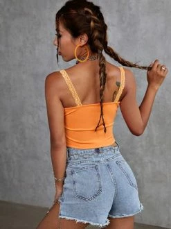 Kollyy Orange Top Tank Top & Cami -Tops Sales 179753932c4003e19b1fcc2cc14e637d