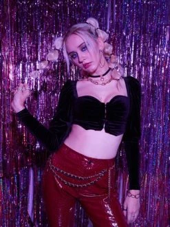 Kollyy Party Black Top T-Shirt -Tops Sales 185afb7b030041397f78c3eea21b006b