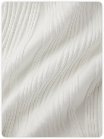 Kollyy Street White Irregular Texture Top T-Shirt 3 Kollyy Street White Irregular Texture Top T-Shirt - Image 3