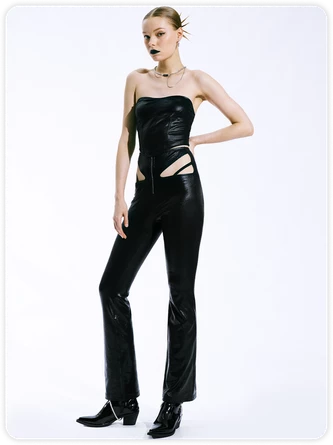 Kollyy Vintage Black Top Tank Top & Cami 3 Kollyy Vintage Black Top Tank Top & Cami - Image 3