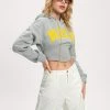 Kollyy Sweet Gray Top Hoodie & Sweatshirt