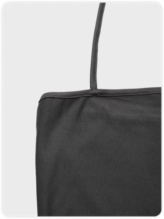 Kollyy Edgy Gray Lace Up Asymmetrical Design Top Women Top 2 Kollyy Edgy Gray Lace Up Asymmetrical Design Top Women Top - Image 2