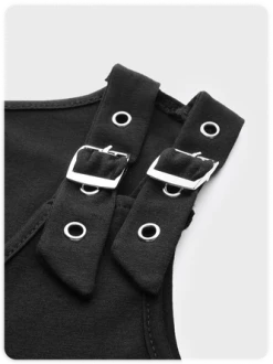 Kollyy Black Patchwork Mesh Metal Top Tank Top & Cami 13 Kollyy Black Patchwork Mesh Metal Top Tank Top & Cami -Tops Sales 1988125c5660934a6eb80412ab273c3b