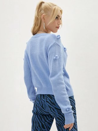 Kollyy Sweet Blue Top Sweater 5 Kollyy Sweet Blue Top Sweater - Image 5