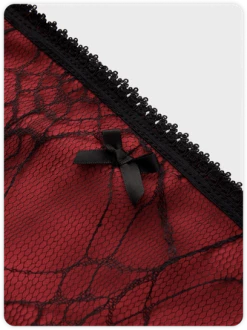 Kollyy Punk Red Mesh Double Layer Halloween Top Tank Top & Cami -Tops Sales 1e9de067d3207a918dc8b8a95f63bbe0