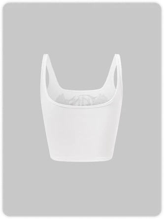 Kollyy Casual White Top Tank Top & Cami 4 Kollyy Casual White Top Tank Top & Cami - Image 4