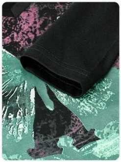 Kollyy Casual Black Top T-Shirt -Tops Sales 203ab3598db37de0c658f720b5570672