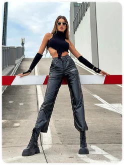 Kollyy Street Black High Neck Irregular Hem Arm Sleeves Top Sweater 19 Kollyy Street Black High Neck Irregular Hem Arm Sleeves Top Sweater -Tops Sales 207bad708cf06ee25c6231bb3ba2a4d4