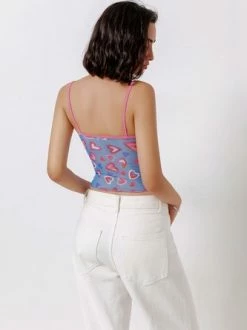 Kollyy Blue Top Tank Top & Cami 9 Kollyy Blue Top Tank Top & Cami -Tops Sales 22c1743fab86586b373a3c942b5a26b1