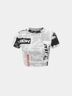 Kollyy White Top T-Shirt