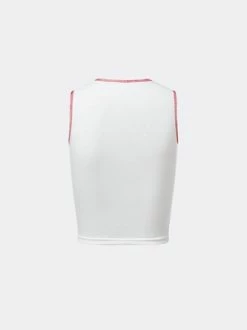 Kollyy Y2K White Feather Color Block Top Tank Top & Cami -Tops Sales 238ad13d99c6b935e088bd6ea1fecca5